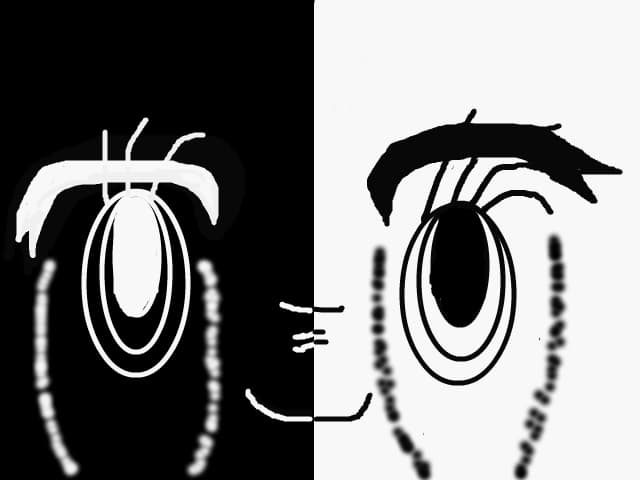2 anime eye