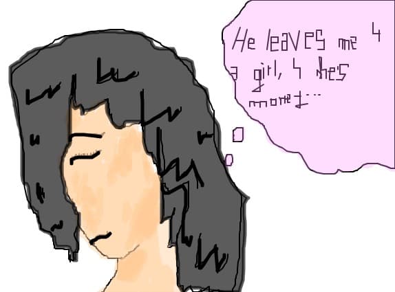 sad girl..