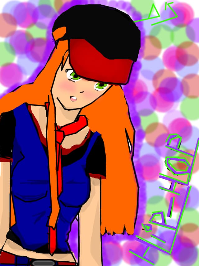 hip-hop gril anime