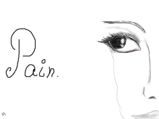 Pain behind ger eyes