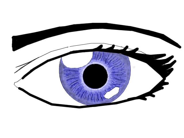 blue eye