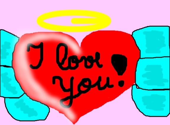 o inima care iti spune i love you