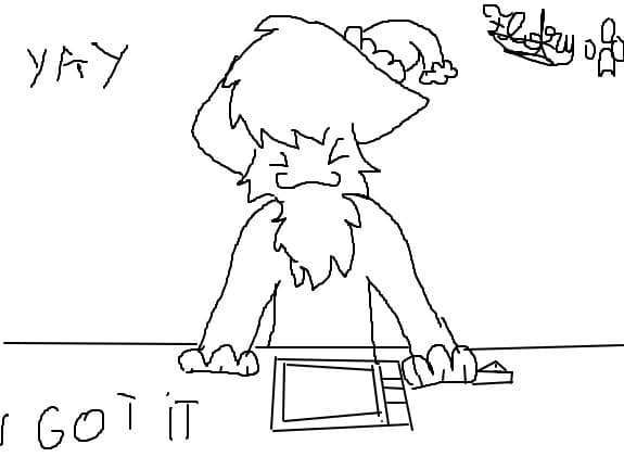 insfarsit! am tableta grafica! ~desenata cu tableta~