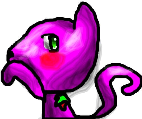 Strawberry cat