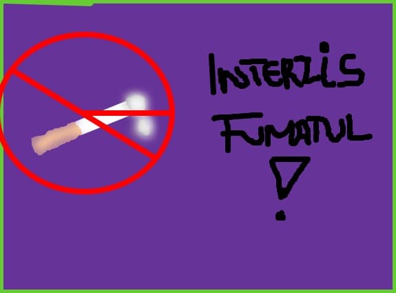 Interzis fumatul:)