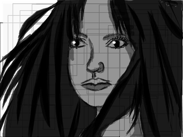 viaTza gri shi negru:X