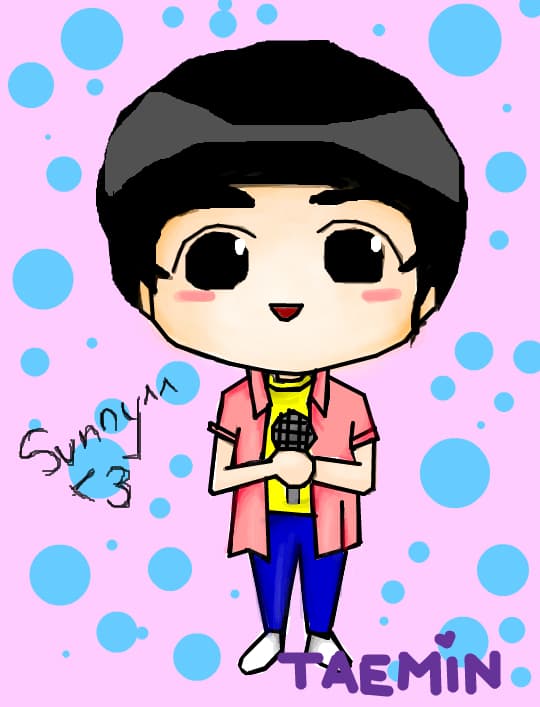 incercare Taemin in varinata anime:P