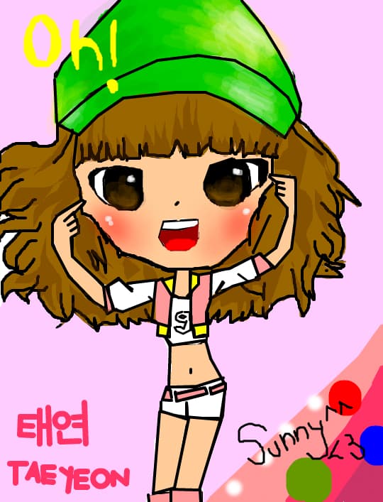 taeyeon in varianta anime :p