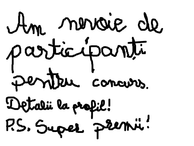 PARTICIPATI LA CONCURS!!!!