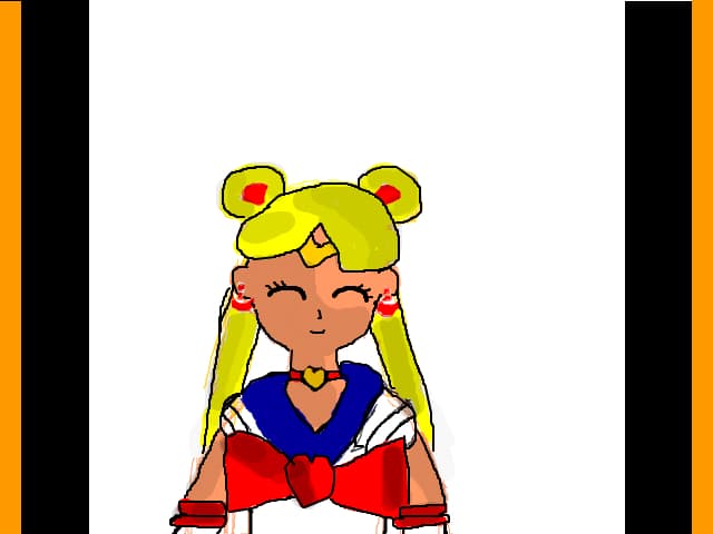 incercare de sailor moon..