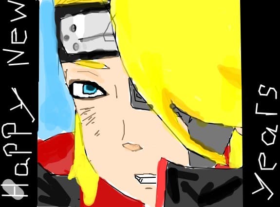 deidara va ureaza happy new years!!^.^