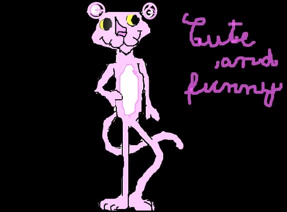 Pink panther :cute and funny