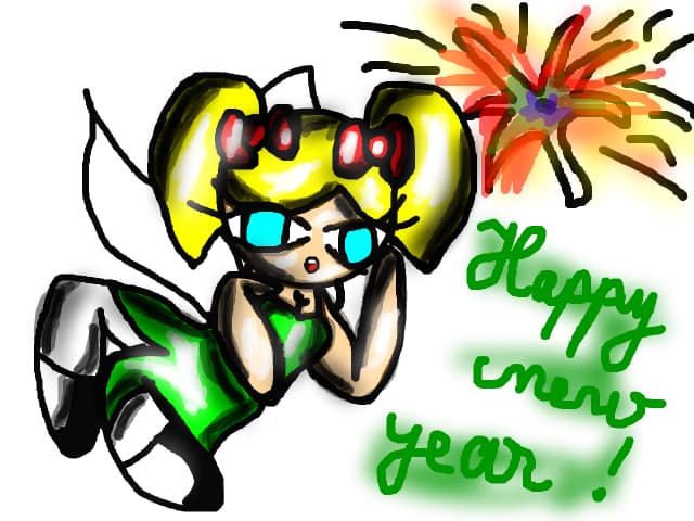Happy new year cu Tinker Bell