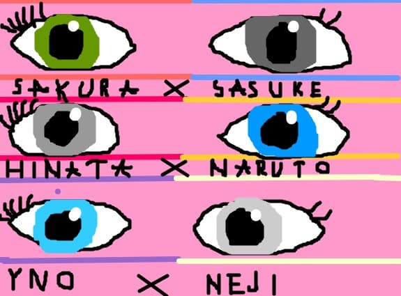 sakura x sasuke,hinata x naruto,yno x neji
