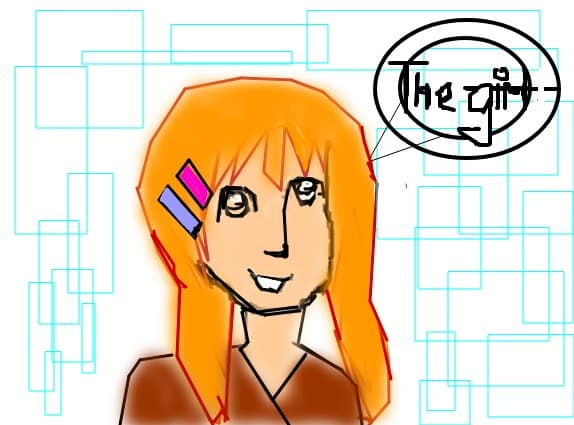 The girl
