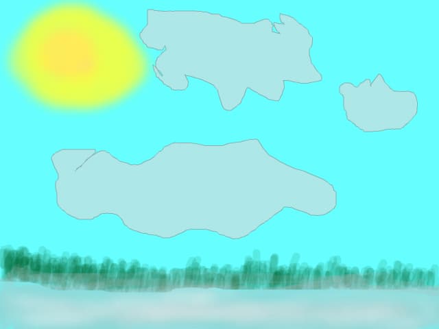 nori si soare peste lac