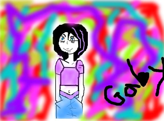 Graffiti girl