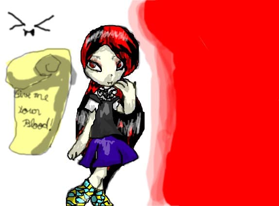 Vampire girl!