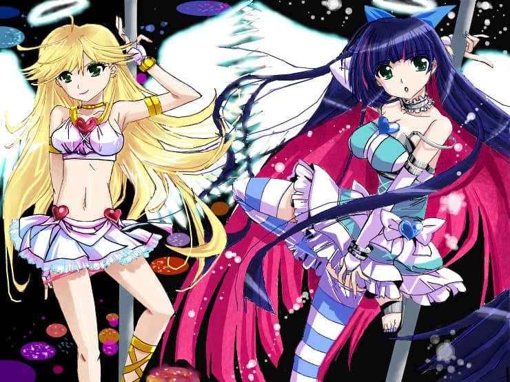 panty &amp; stocking -desen asemanator cu al coraliei_pupic