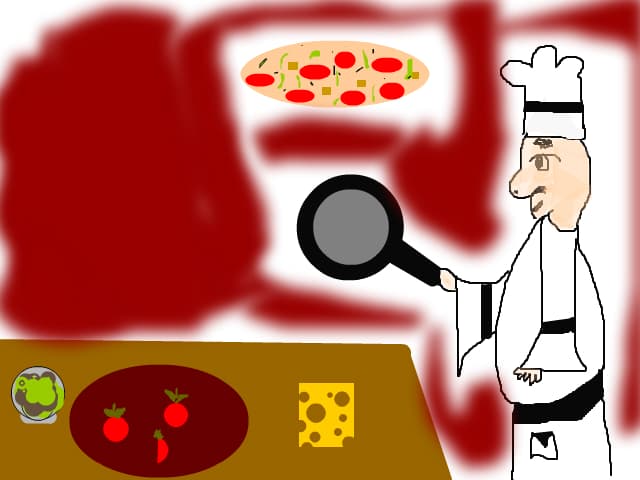 Omul cu pizza