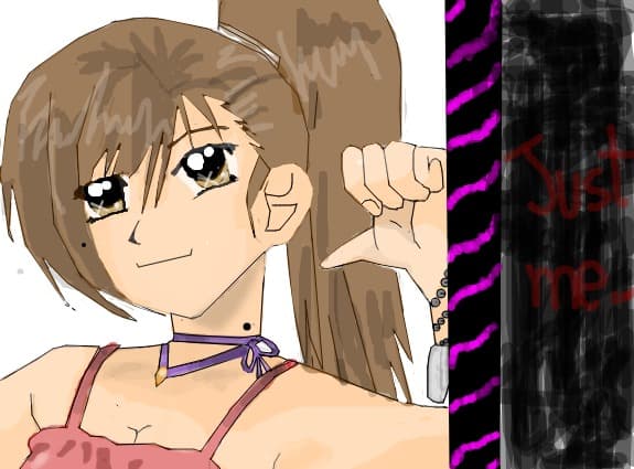 Mi 1r anime girl :D