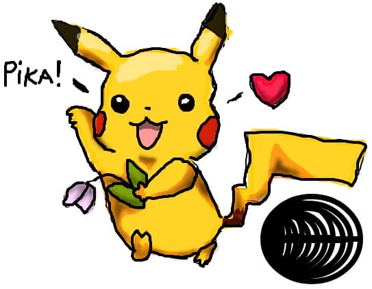 Pikachu pentru concursul lui Madalinutzay