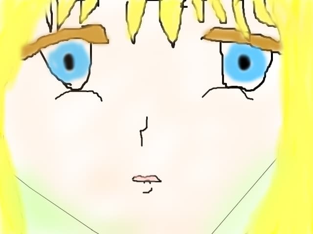 anime girl face