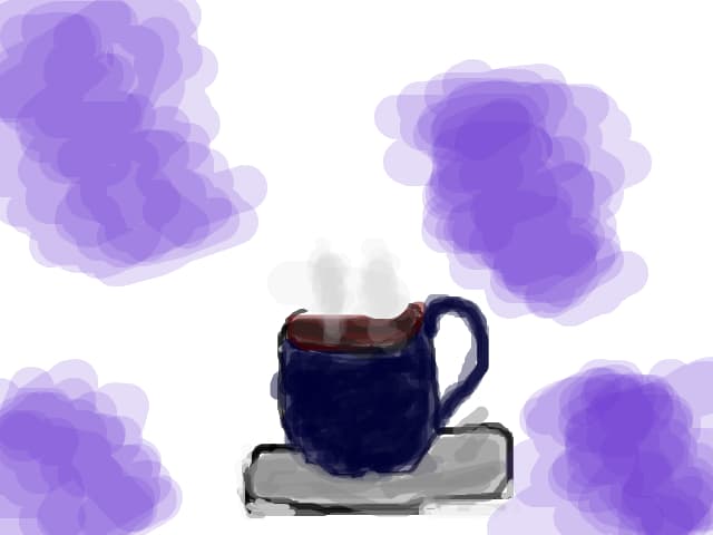 o cana cu cafea