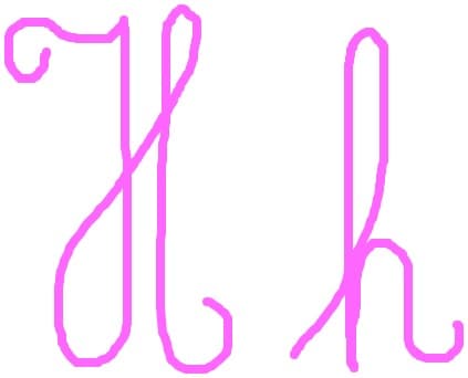 litera h