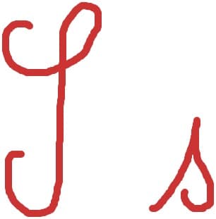litera s