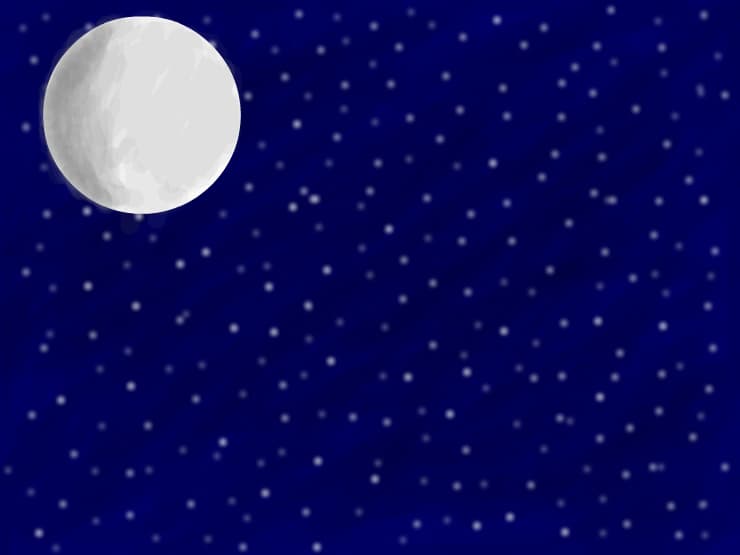 Luna si stelele