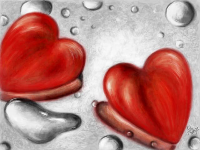 ...inimioare...