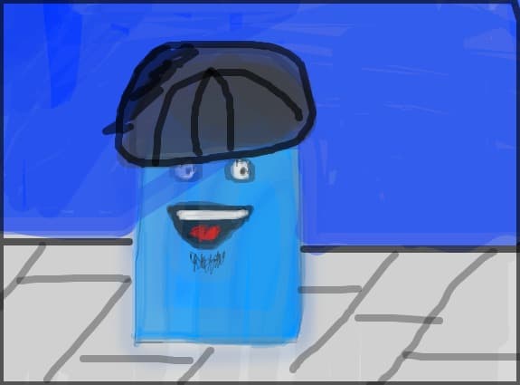 blue