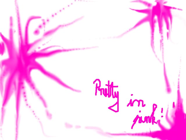 Pretty in pink!