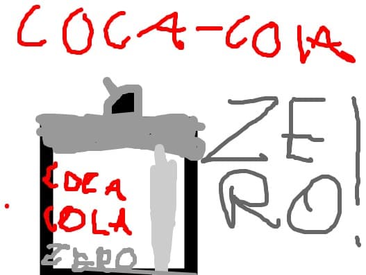 Coca cola zero!!=))
