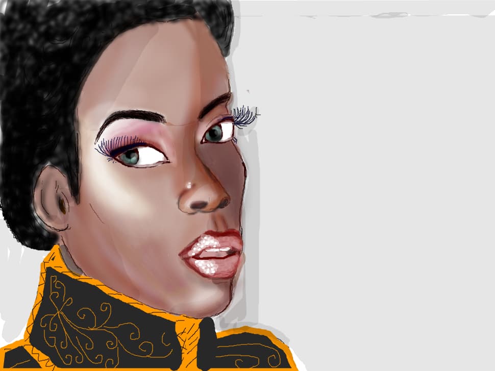 african girl mare se vede mmai bn