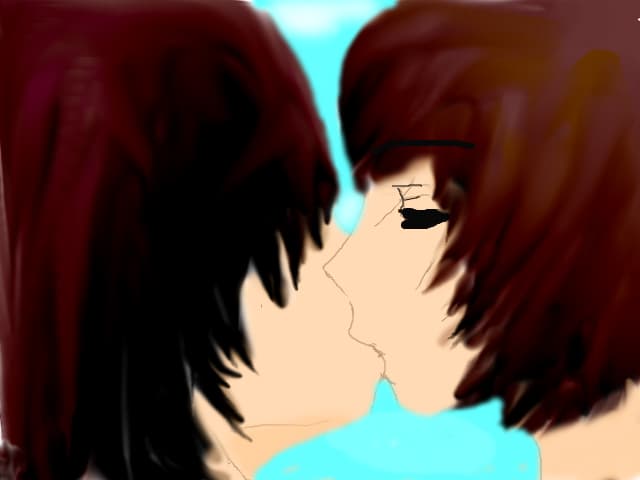 Anime kiss