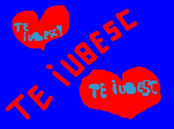 Te iubesk!