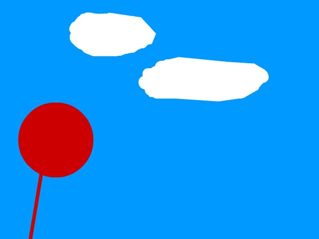 Un balon in aer