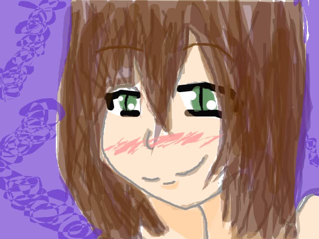 Kitty (in stil anime)...