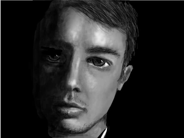 from the dark