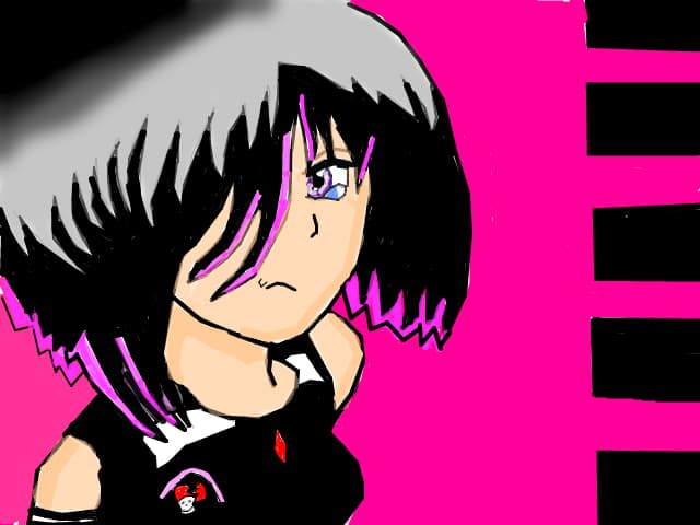 anime girl emo
