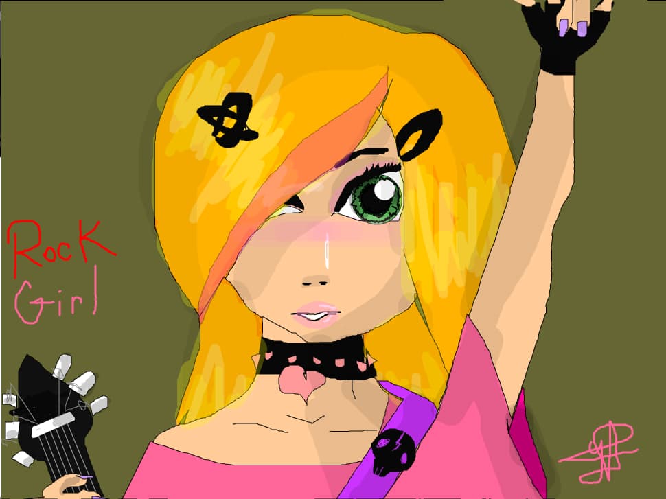 rock girl