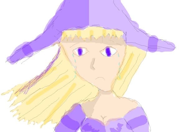sad witch