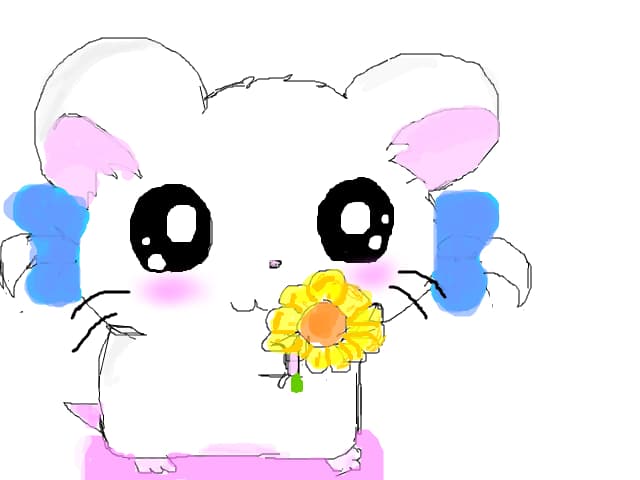 un hamster mic^.^