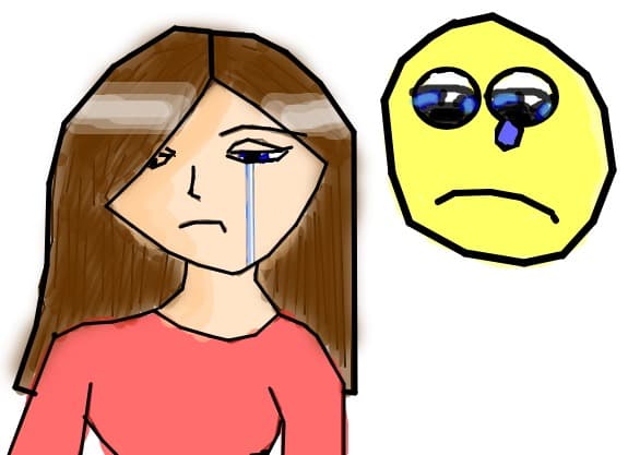 girl sad
