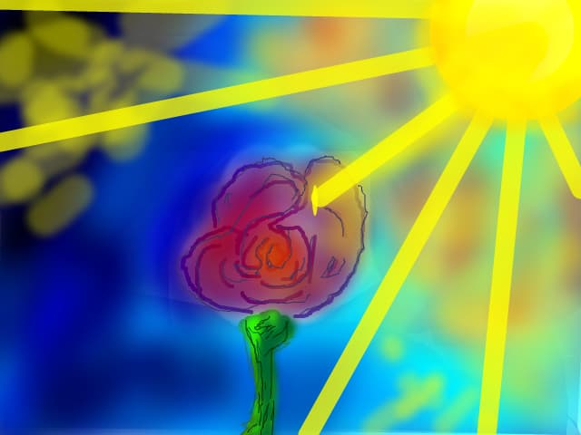 The sun!