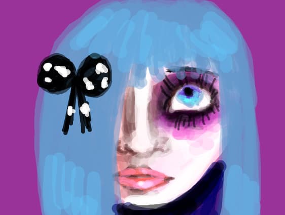 blue