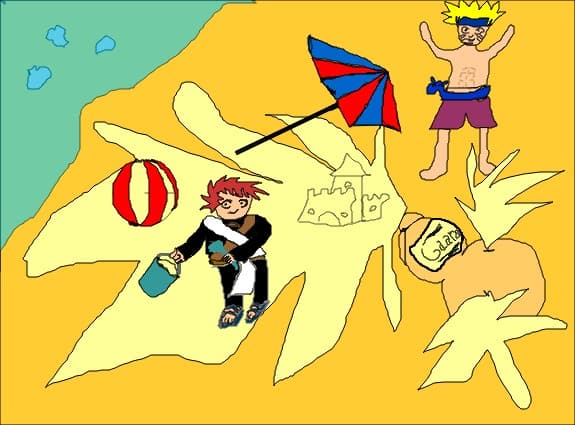 Gaara si Naruto