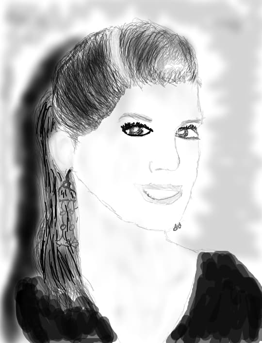 Primul meu portret cu tablita!Dati mare,se vede terminat...